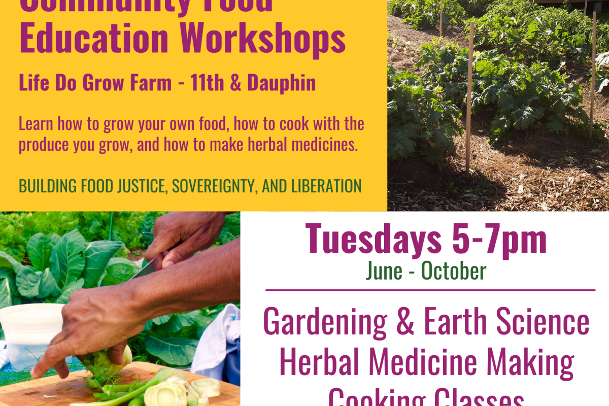 Community Food Edu Flyer